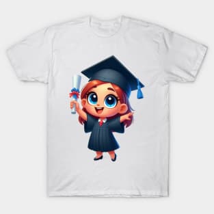 Cute Girl Graduation T-Shirt